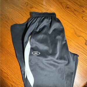 Black Nylon Track Pants Size Large XARA